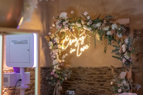 Photobooth pour un mariage en Ille-et-Vilaine