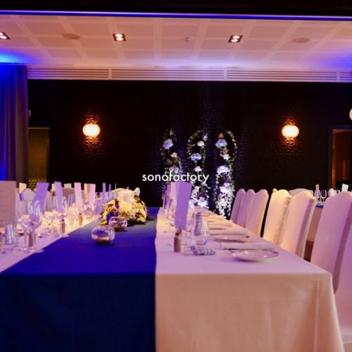 vue globale de la salle de mariage en Côtes-d'Armor